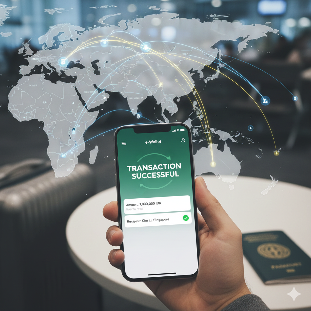 Mengoptimalkan E-Wallet untuk Transaksi Lintas-Batas di Asia.