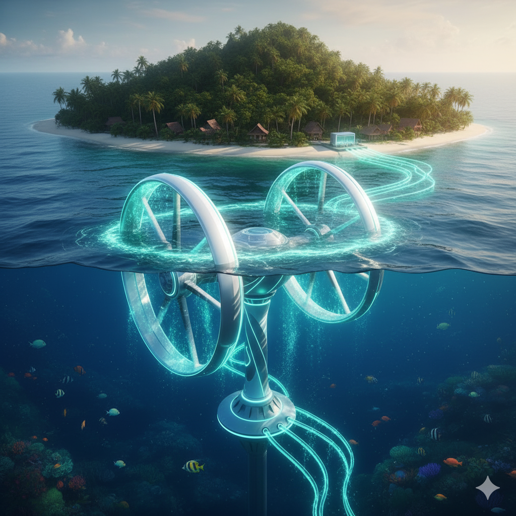 Energi Terbarukan Berbasis Teknologi Laut: Potensi Arus dan Gelombang di Indonesia Timur.