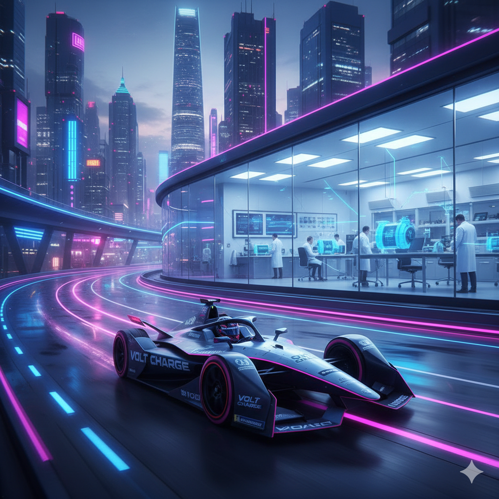 Pengaruh Balap Formula E di Asia terhadap Riset EV Lokal.